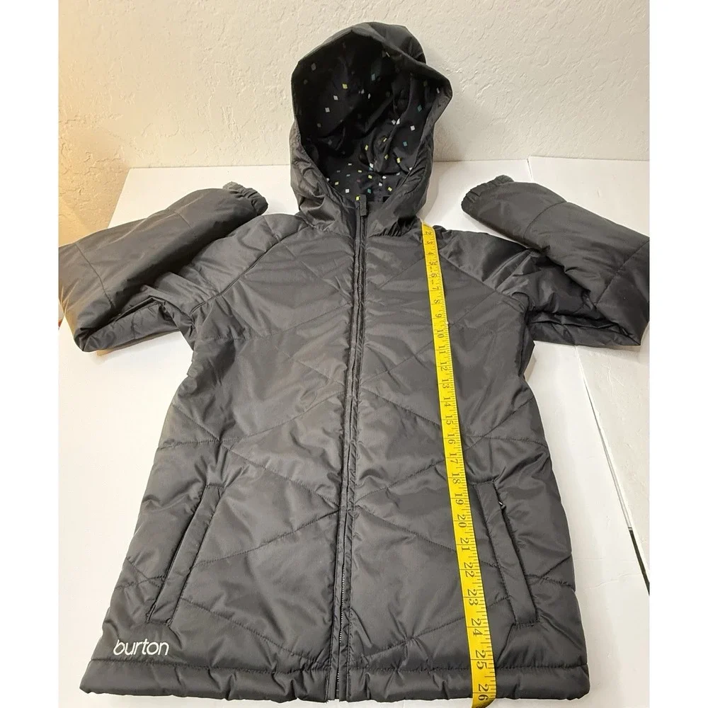 Burton Snowboarding Ski Puffer Jacket Women Size XS Black Quilted‎ Sporty Skiing